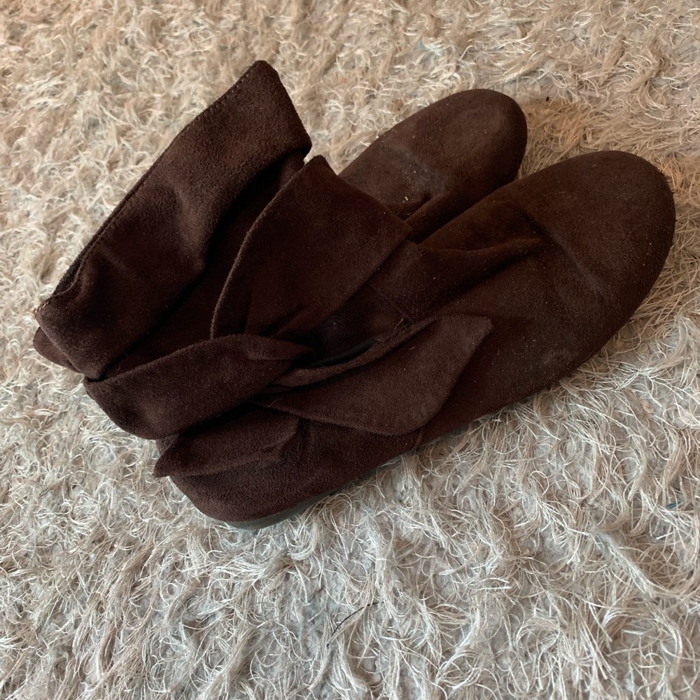 Rampage brown ankle boots